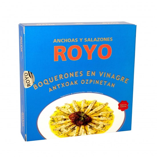 Anchois au Vinaigre ROYO - Boîte Ronde